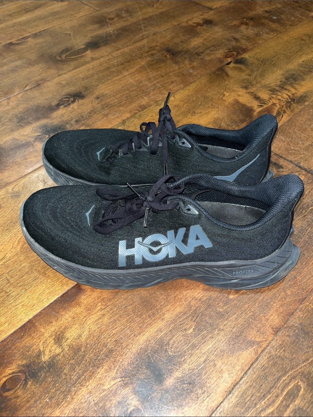 Hoka Black ProFly size 11D